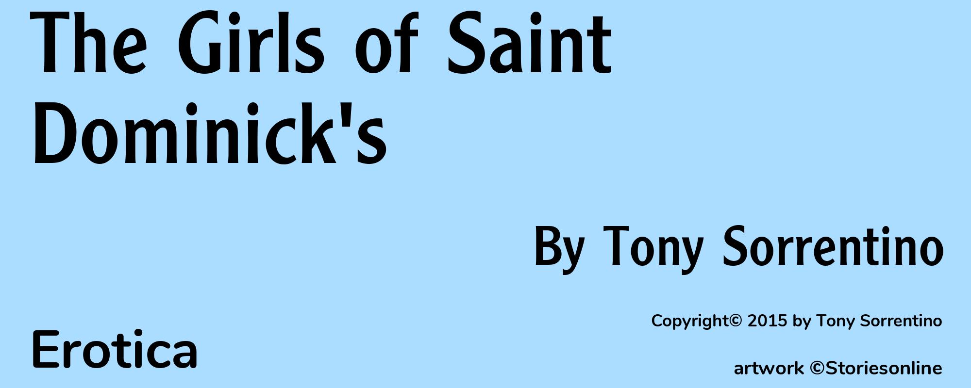 The Girls of Saint Dominick's - Cover
