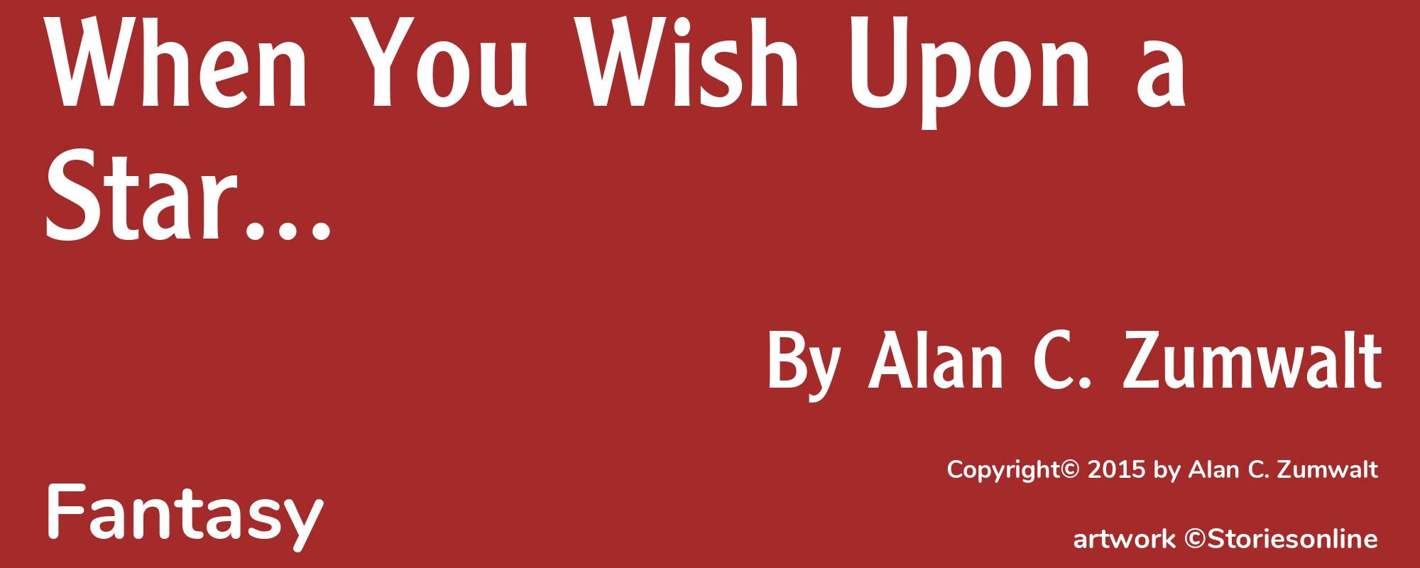 When You Wish Upon a Star... - Cover