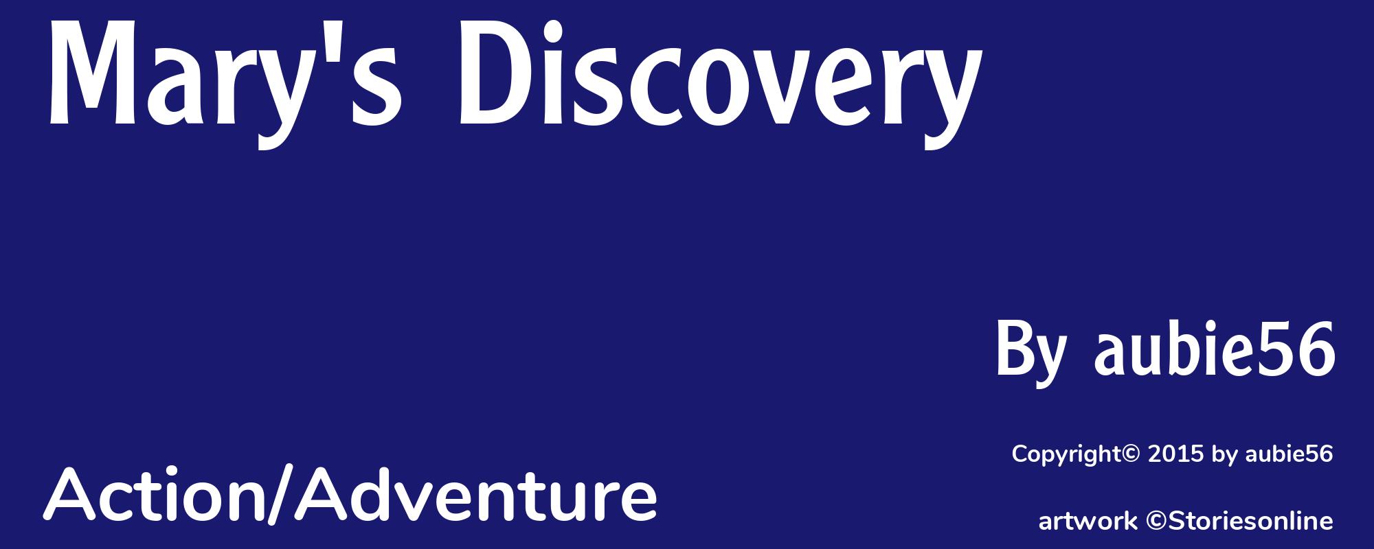 Mary's Discovery - Cover