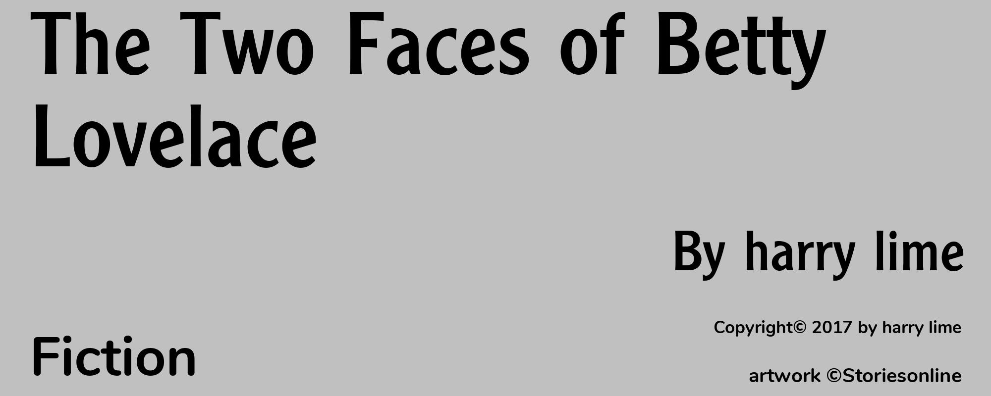 The Two Faces of Betty Lovelace - Cover