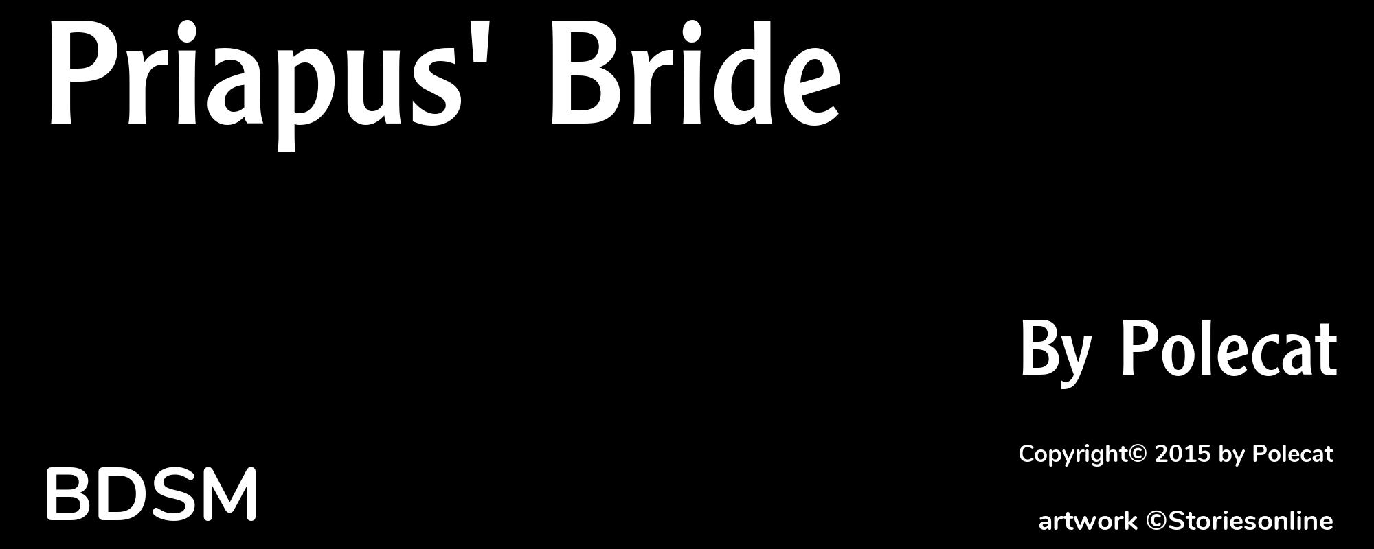 Priapus' Bride - Cover