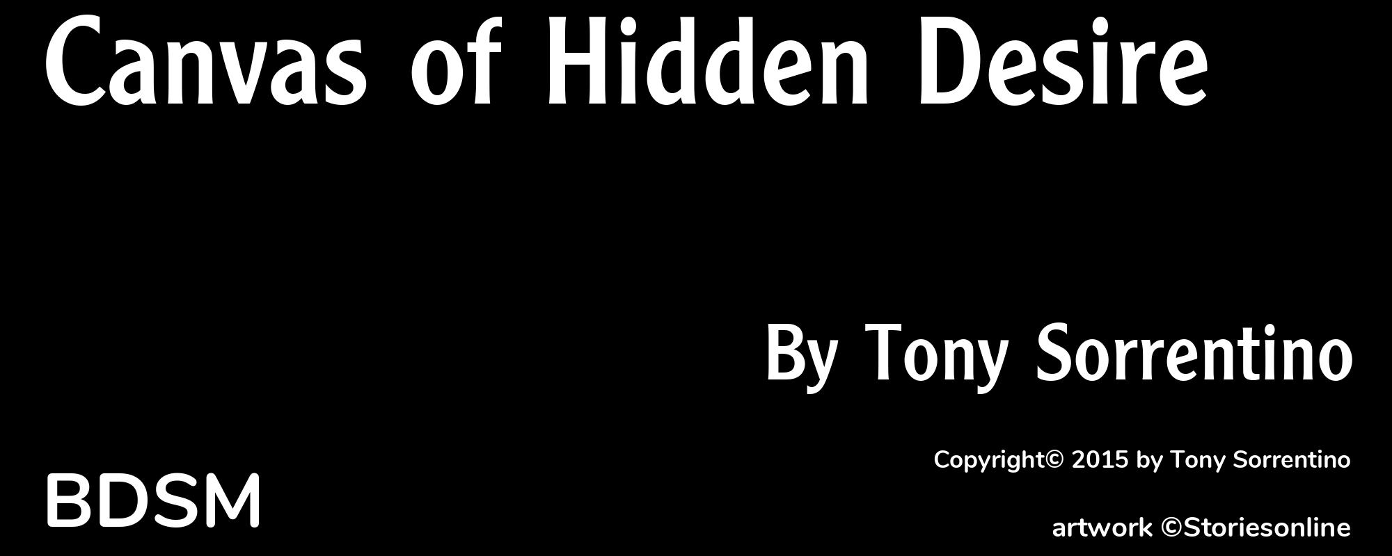 Canvas of Hidden Desire - Cover