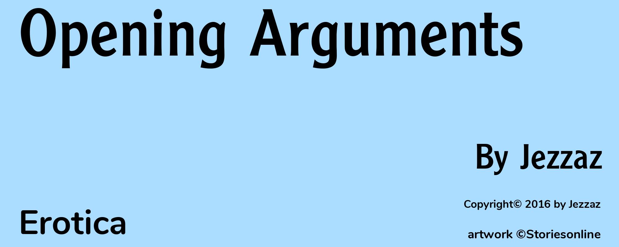 Opening Arguments - Cover