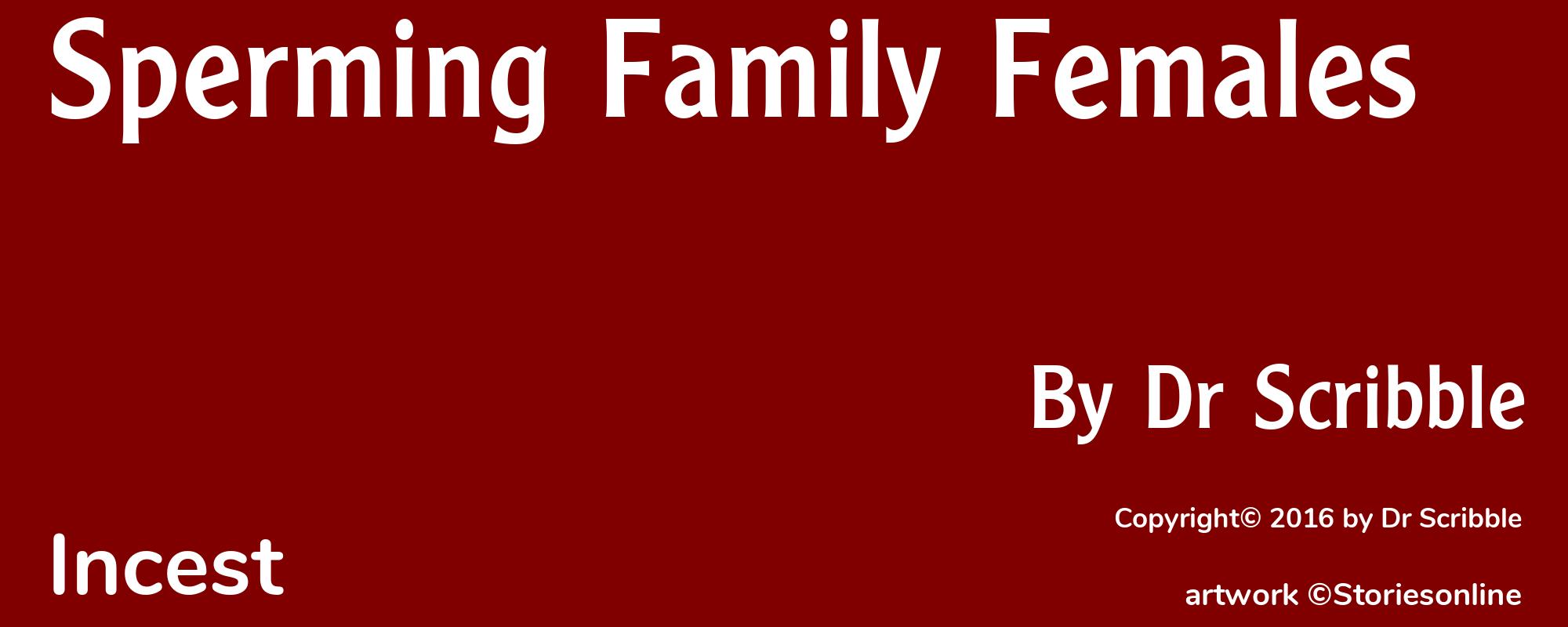 Sperming Family Females - Cover