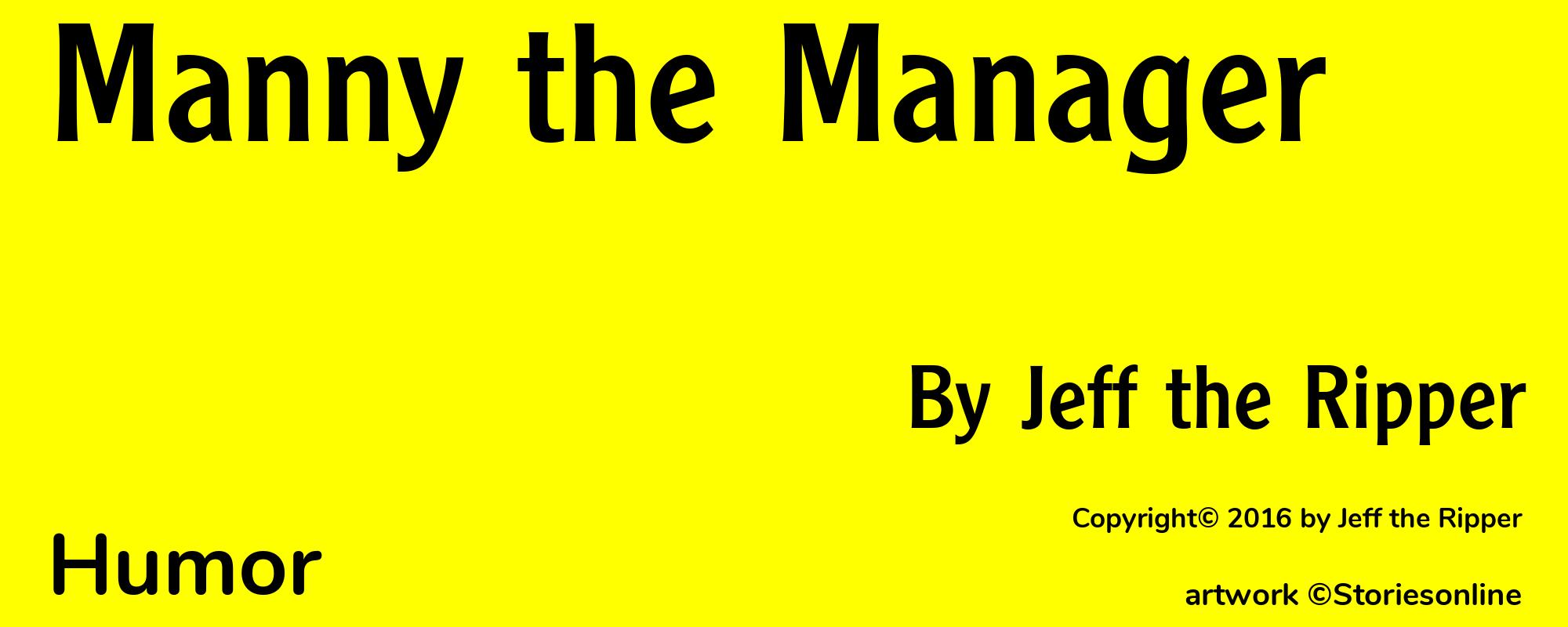 Manny the Manager - Cover