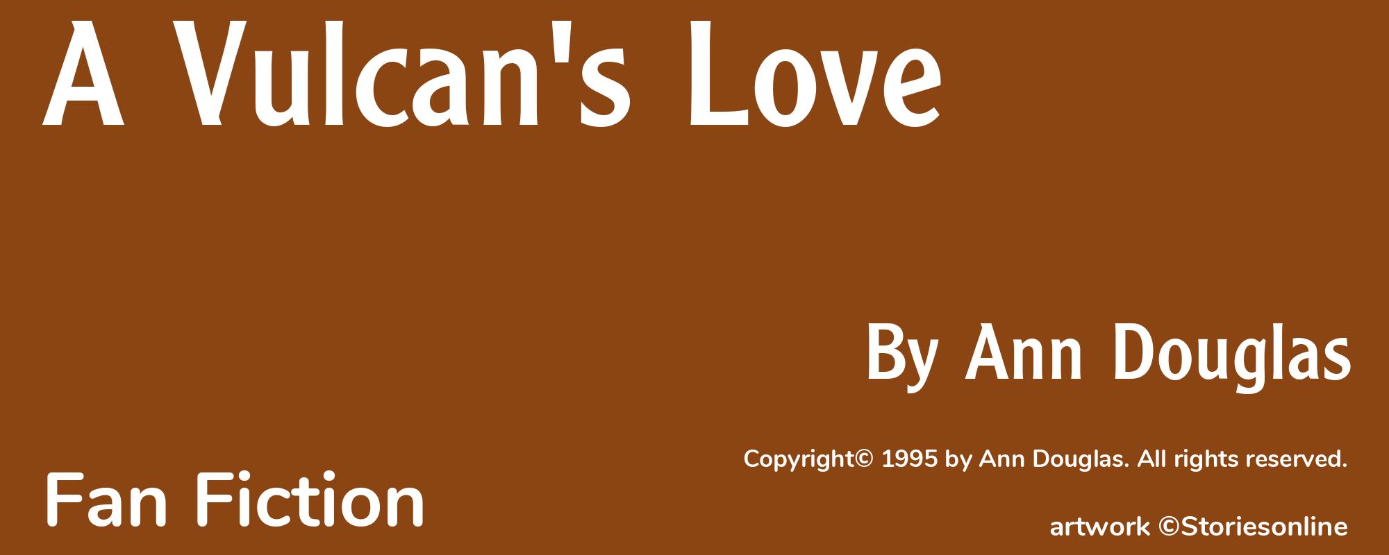 A Vulcan's Love - Cover