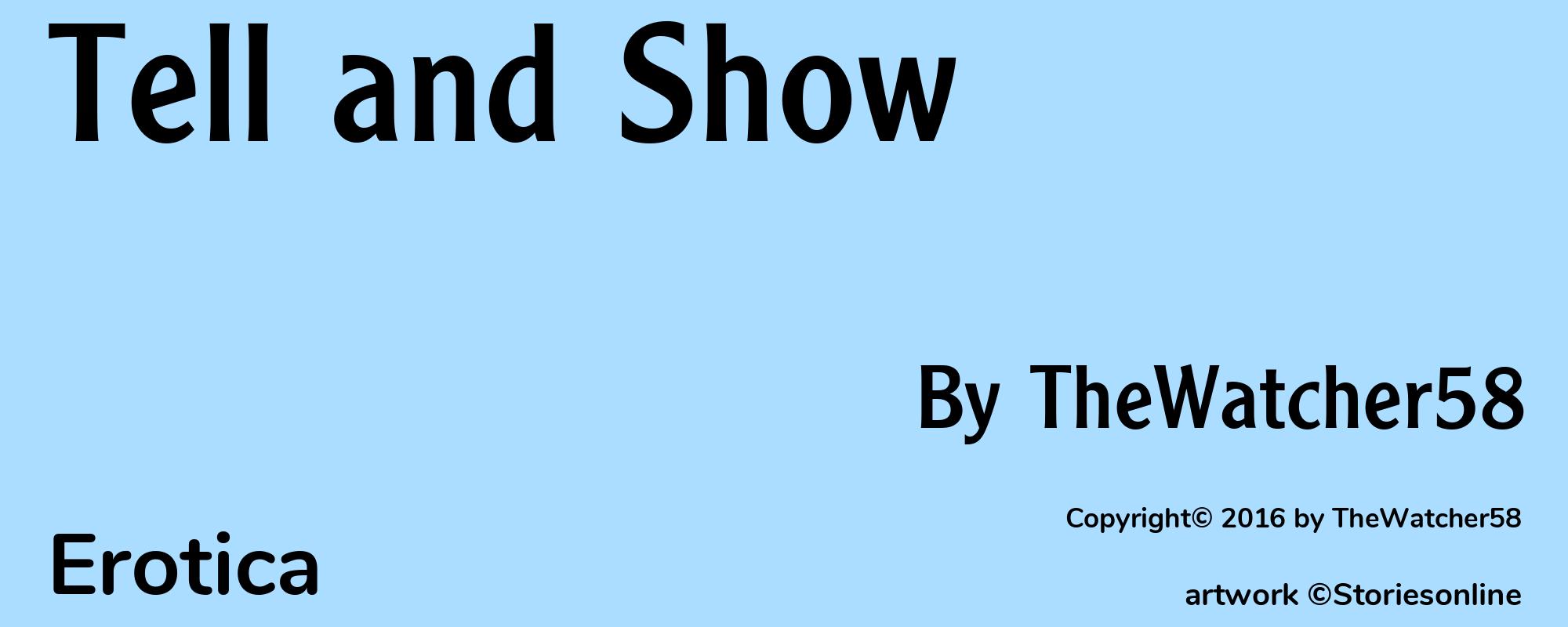 Tell and Show - Cover