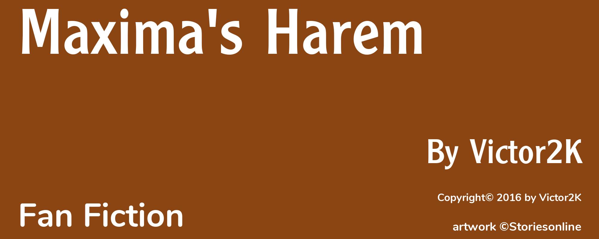 Maxima's Harem - Cover