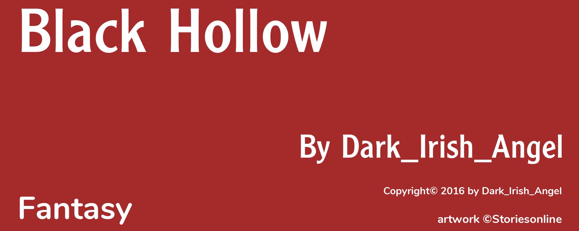 Black Hollow - Cover