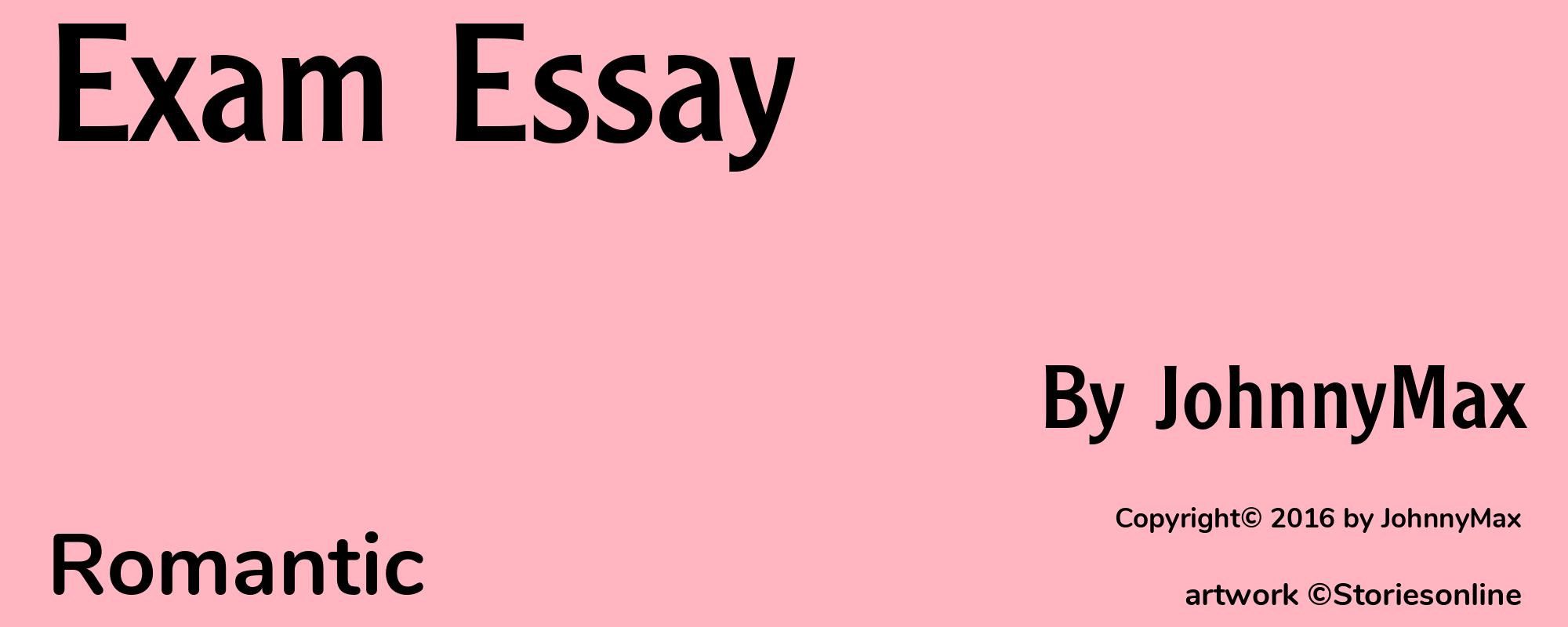 Exam Essay - Cover