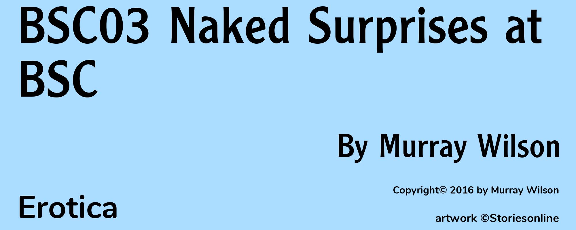 BSC03 Naked Surprises at BSC - Cover