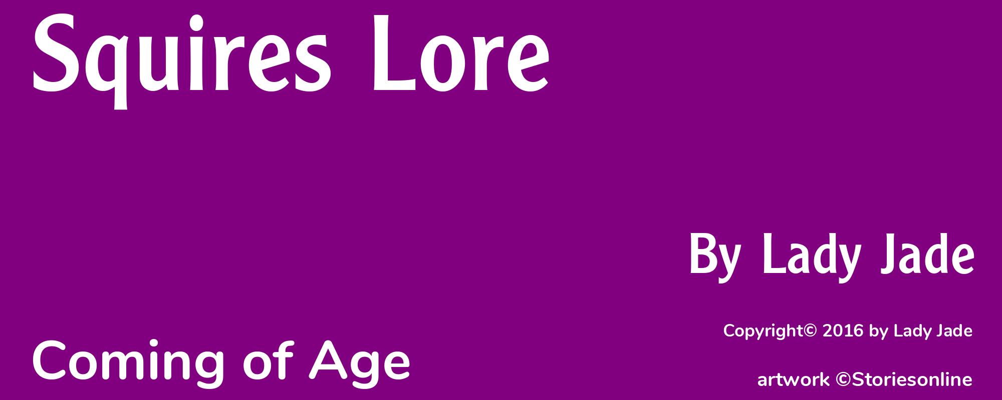 Squires Lore - Cover