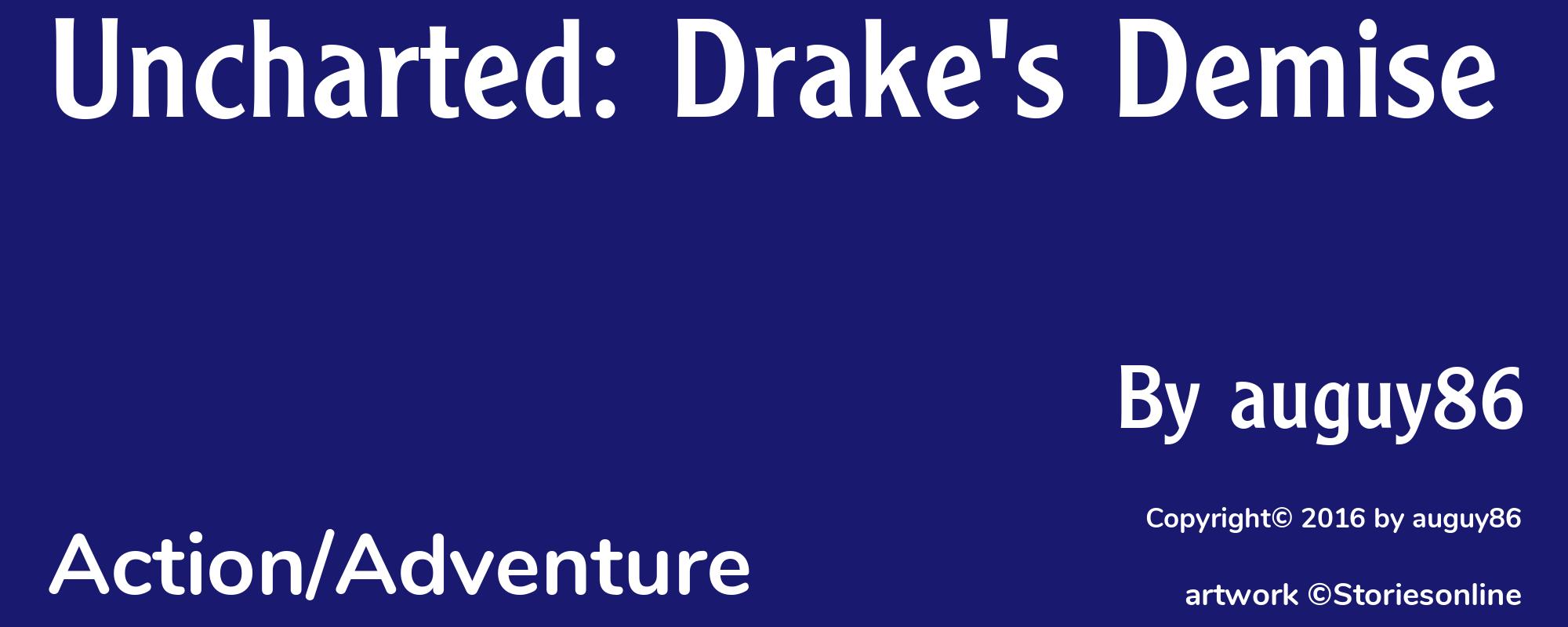 Uncharted: Drake's Demise - Cover