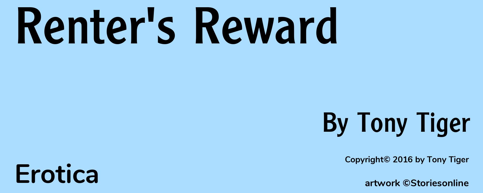 Renter's Reward - Cover
