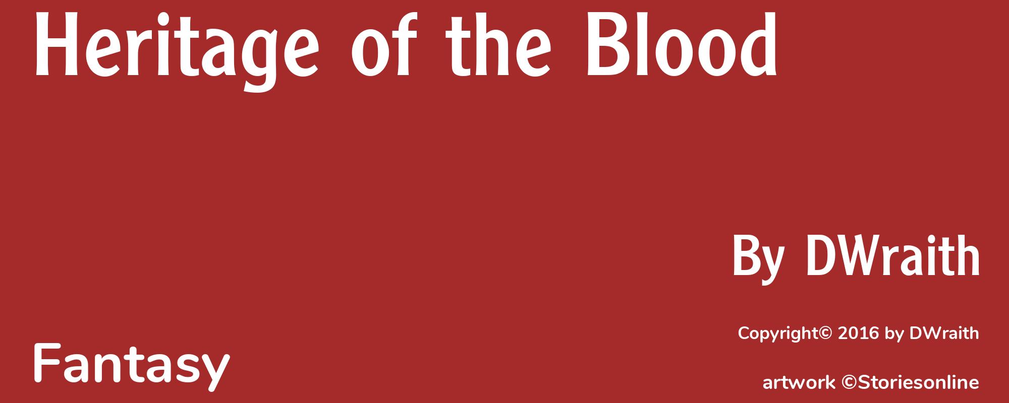 Heritage of the Blood - Cover
