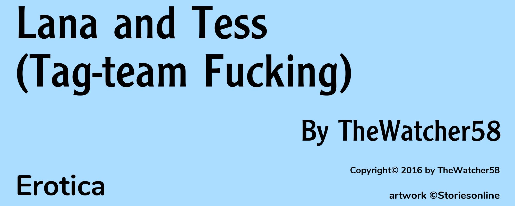 Lana and Tess (Tag-team Fucking) - Cover