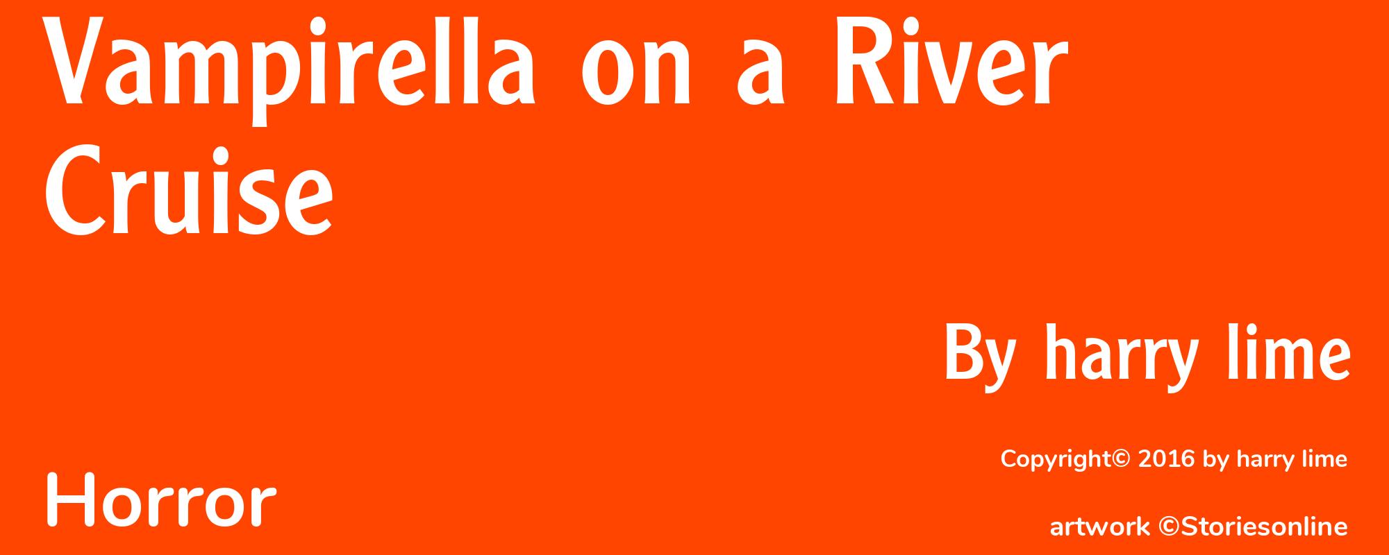 Vampirella on a River Cruise - Cover