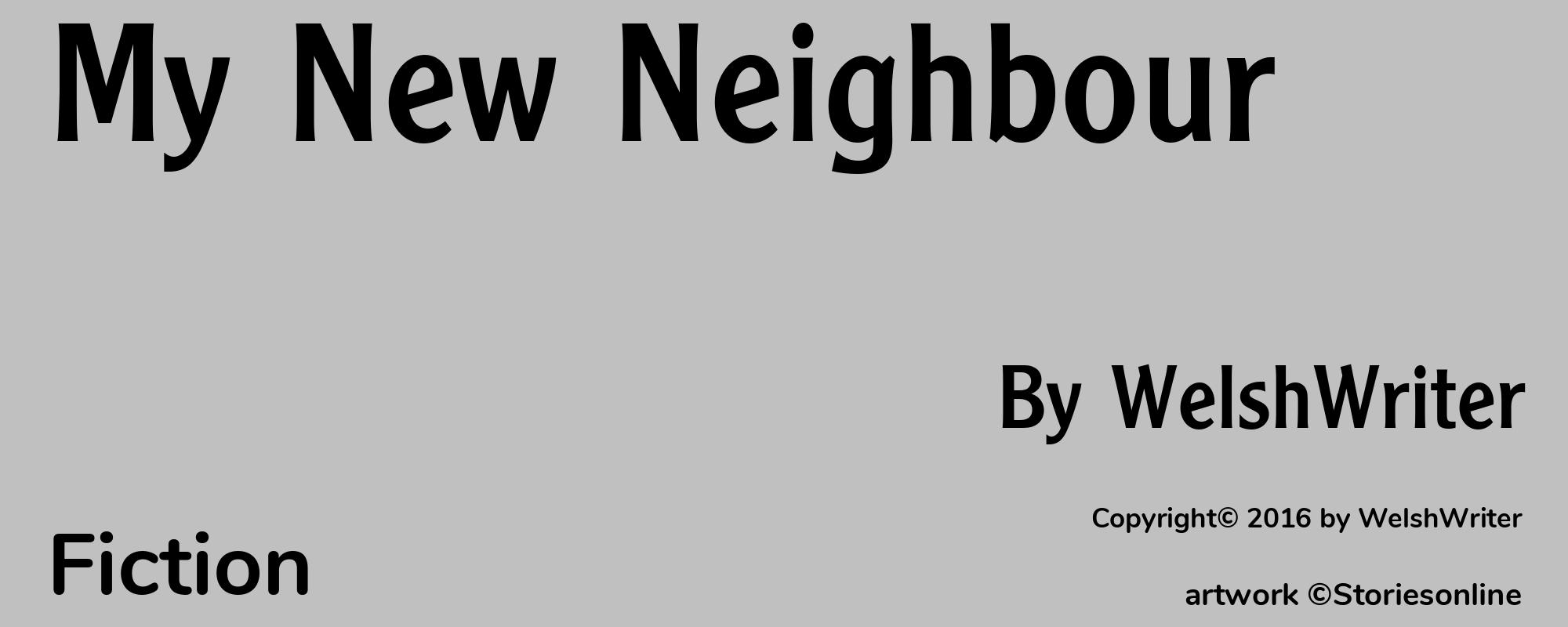 My New Neighbour - Cover