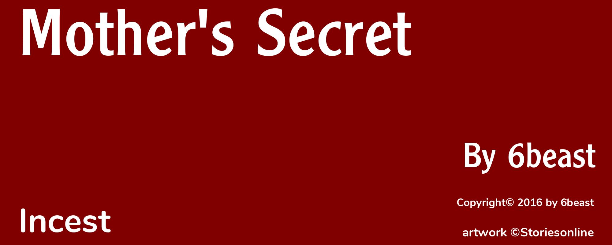 Mother's Secret - Cover