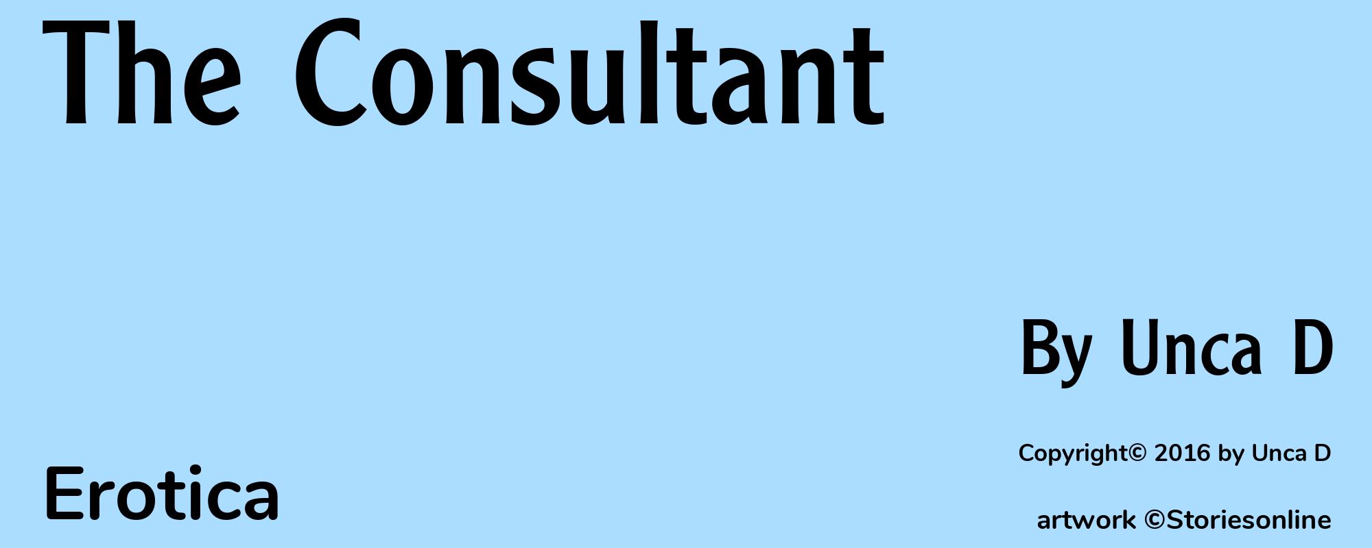 The Consultant - Cover