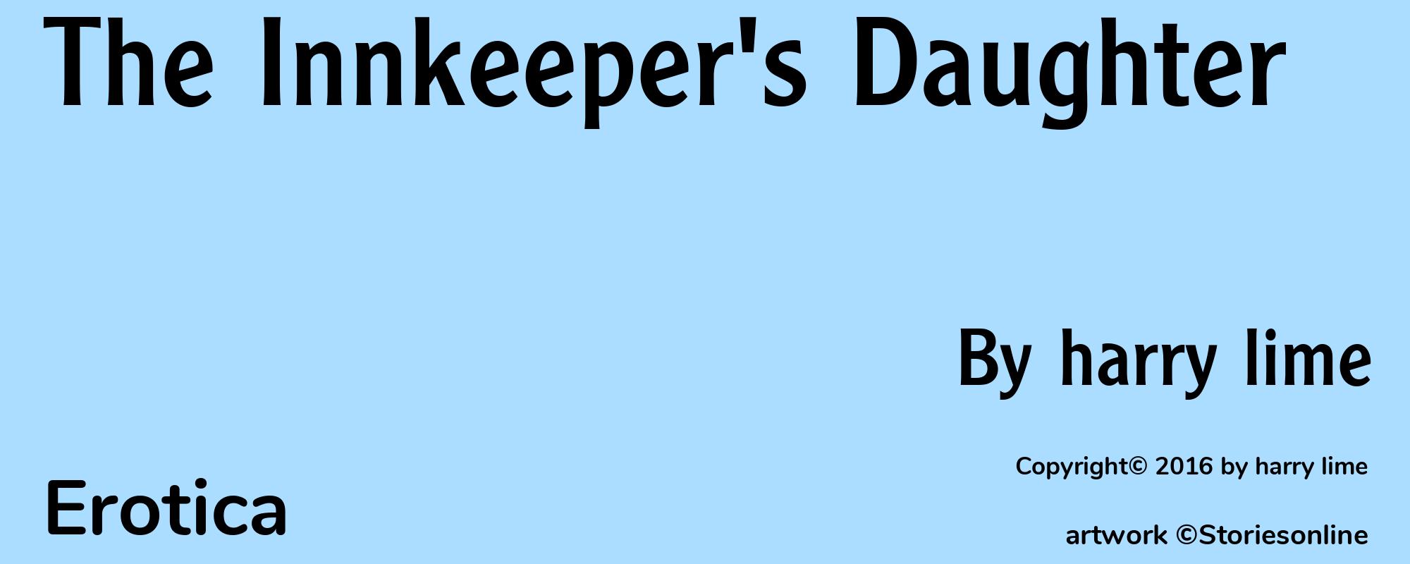 The Innkeeper's Daughter - Cover