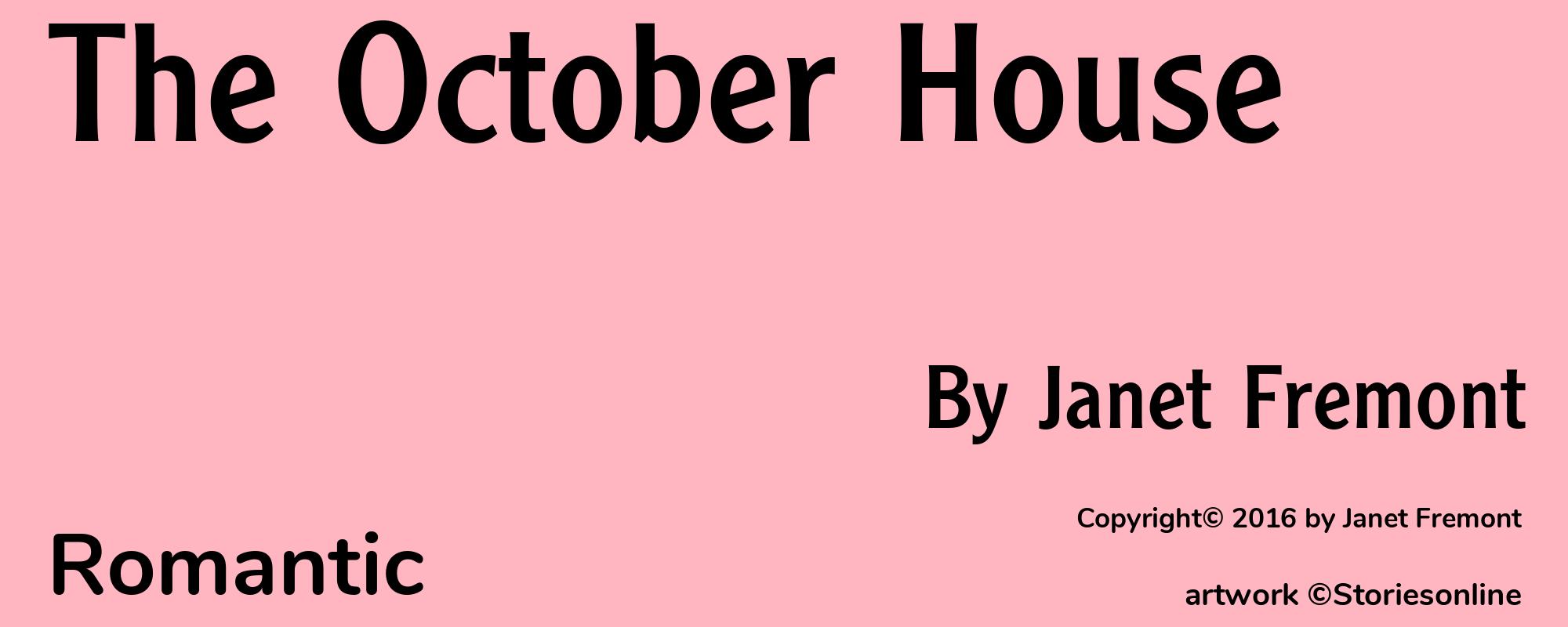 The October House - Cover
