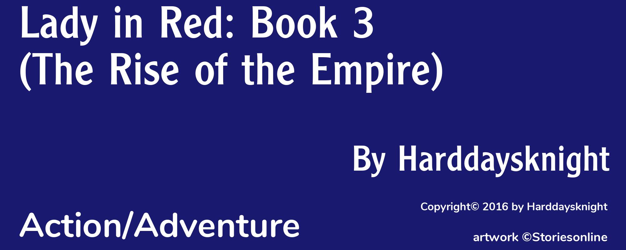 Lady in Red: Book 3 (The Rise of the Empire) - Cover