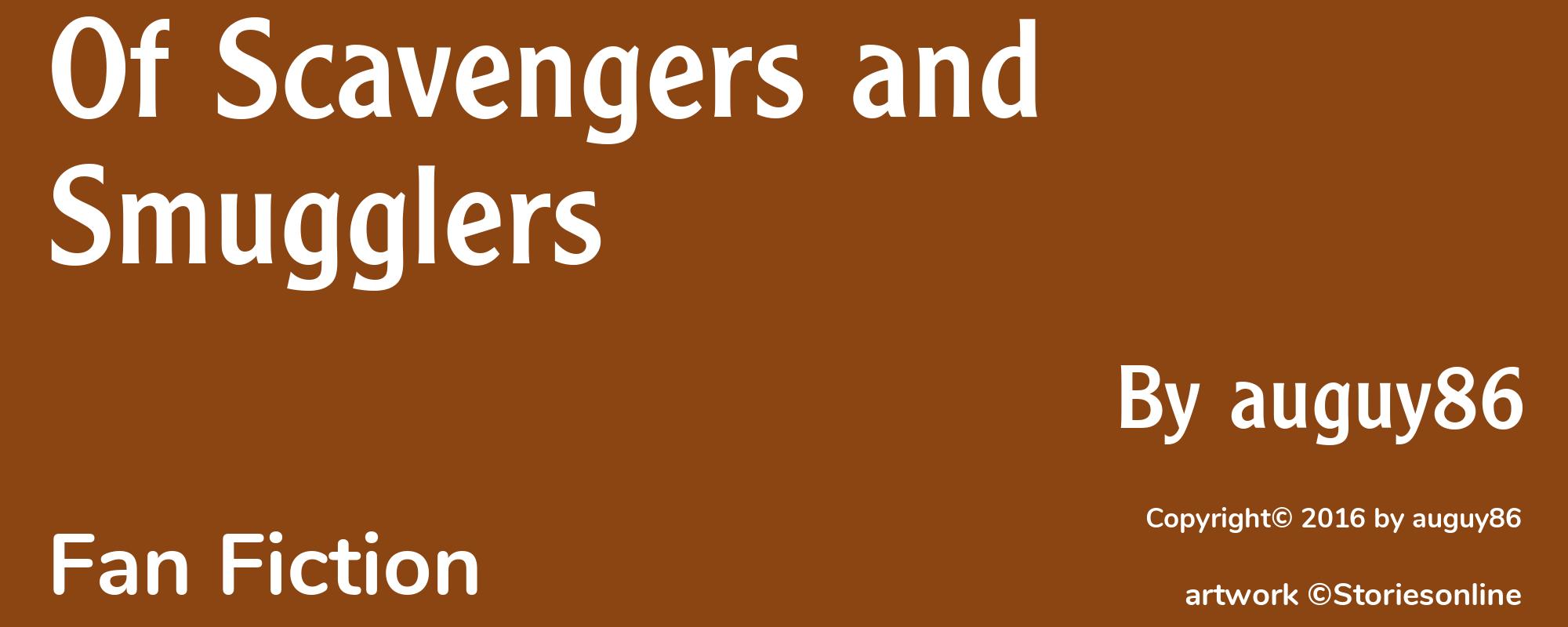 Of Scavengers and Smugglers - Cover