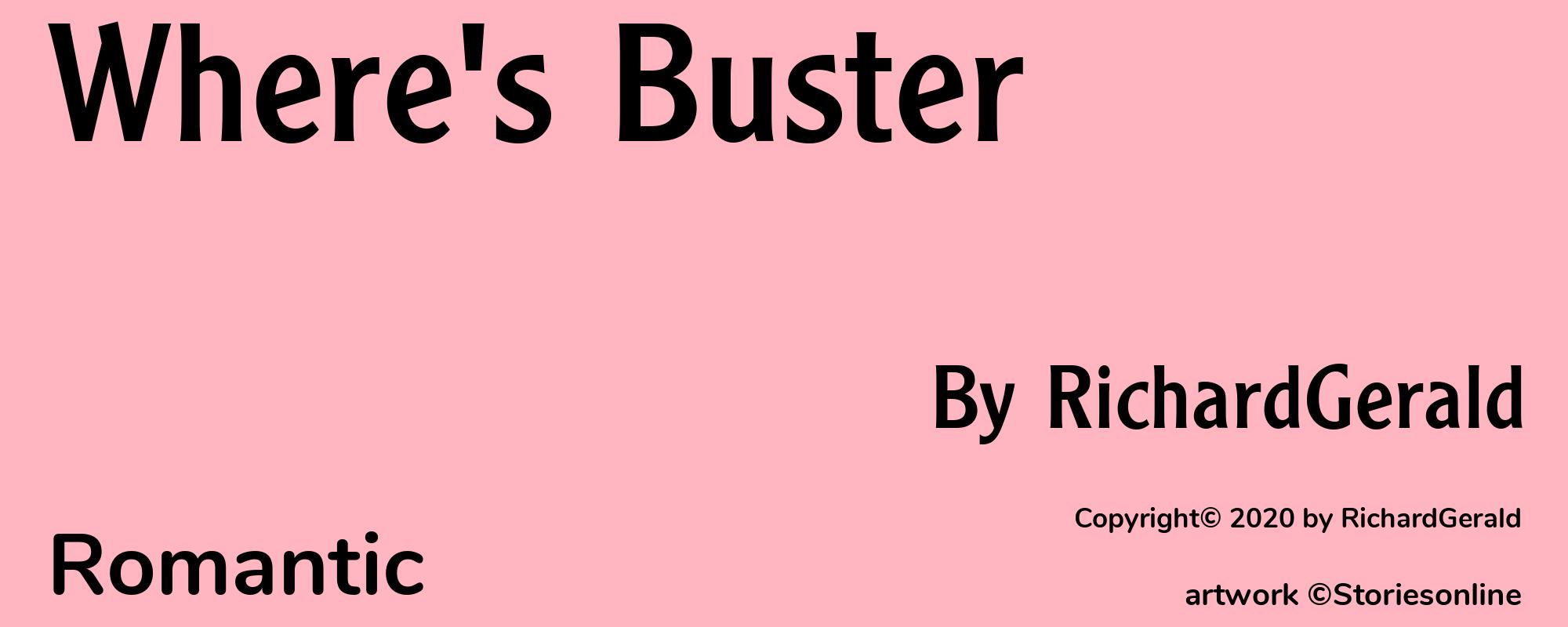 Where's Buster - Cover
