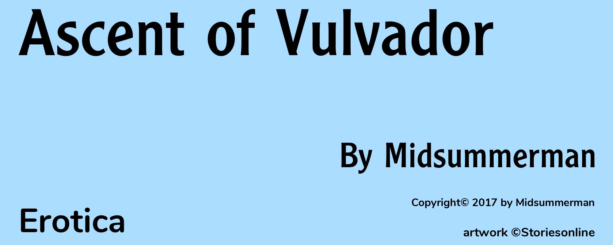 Ascent of Vulvador - Cover