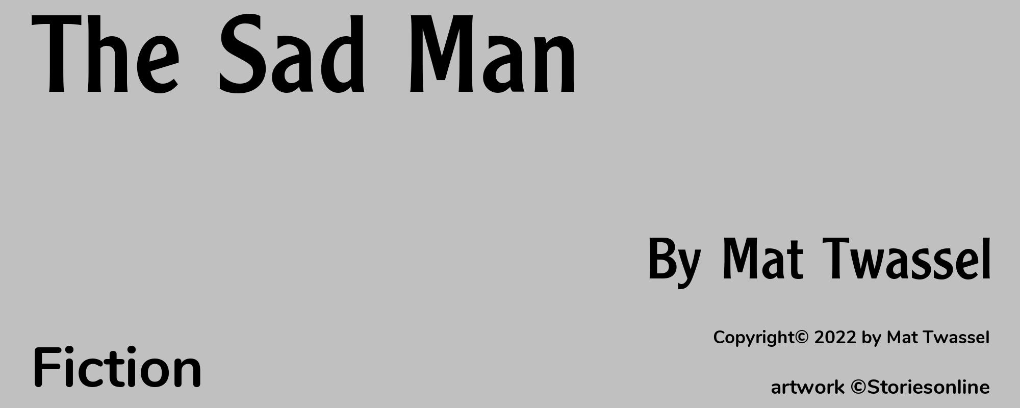 The Sad Man - Cover