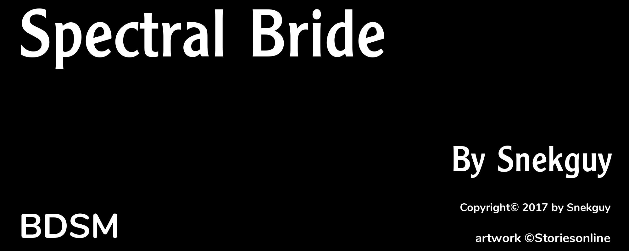 Spectral Bride - Cover