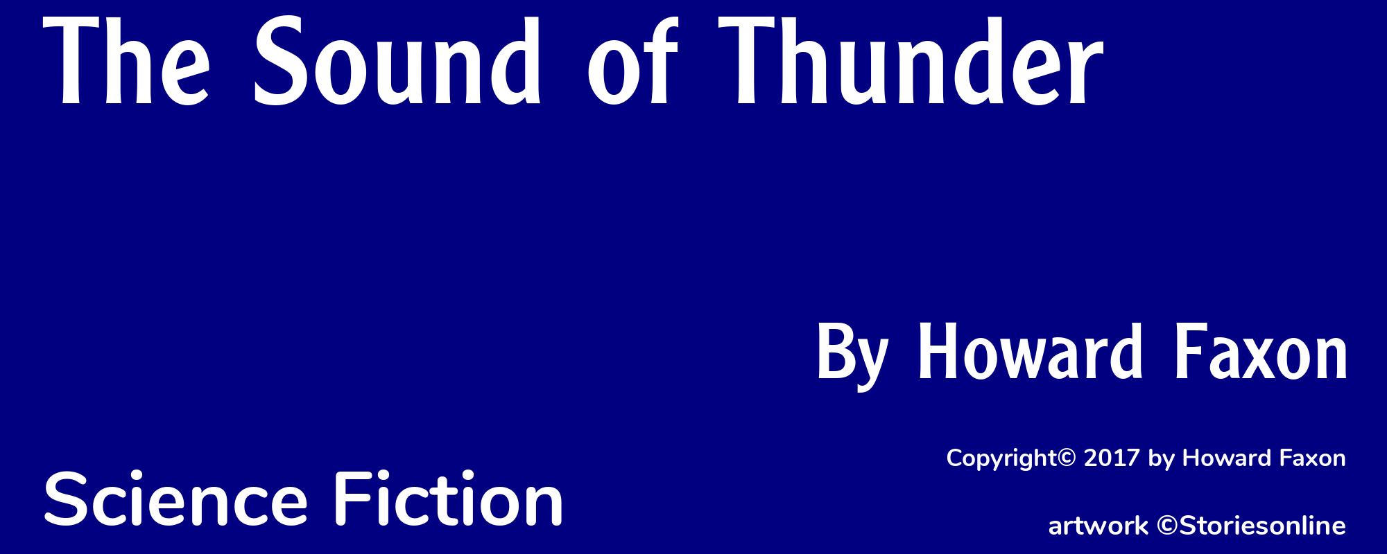 The Sound of Thunder - Cover