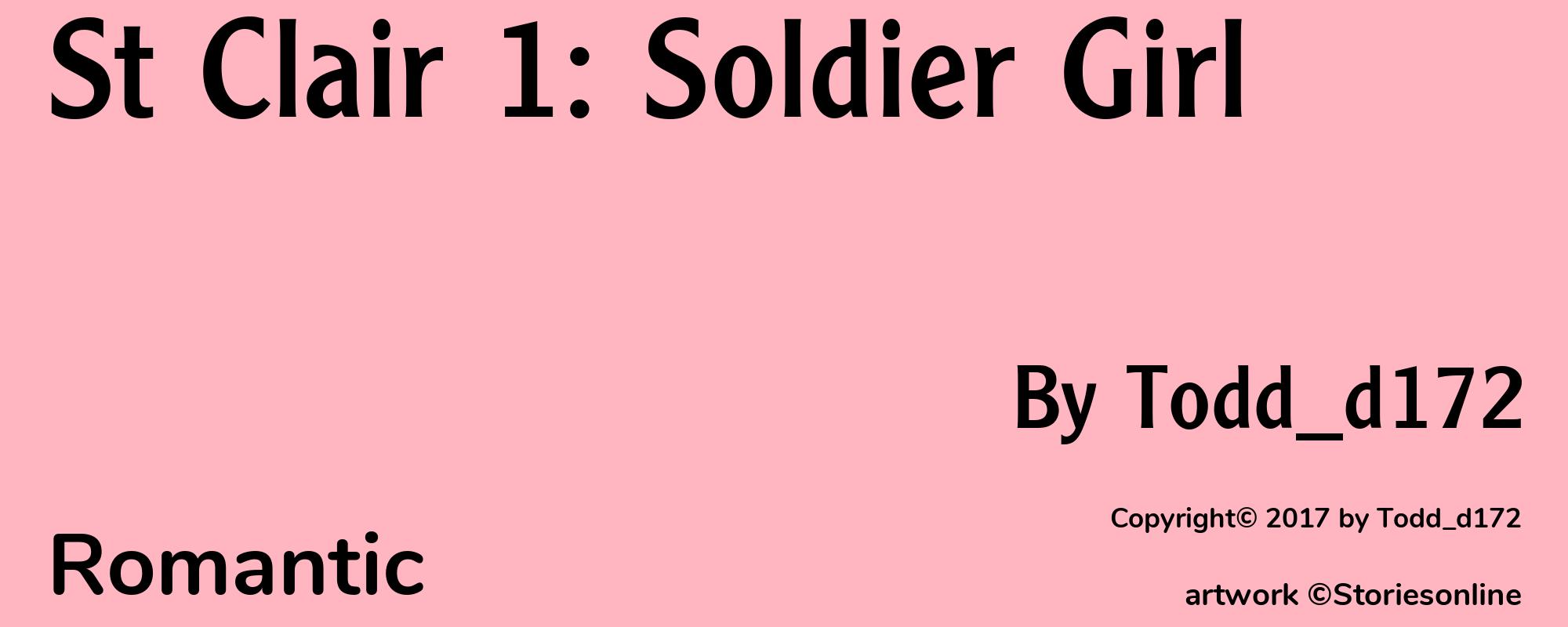 St Clair 1: Soldier Girl - Cover