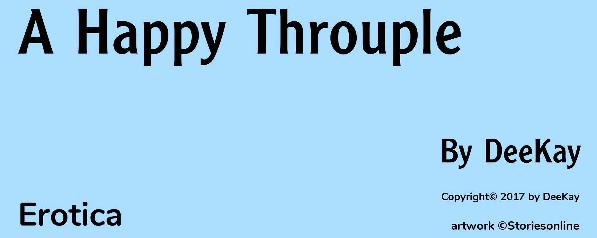 A Happy Throuple - Cover