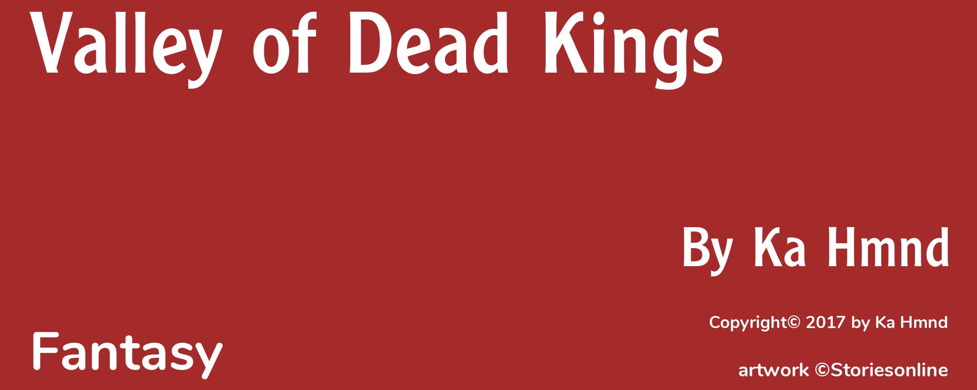 Valley of Dead Kings - Cover