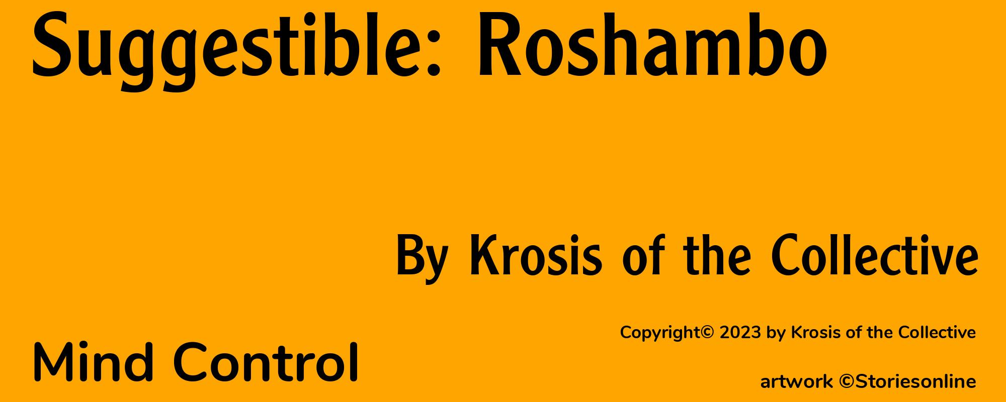 Suggestible: Roshambo - Cover