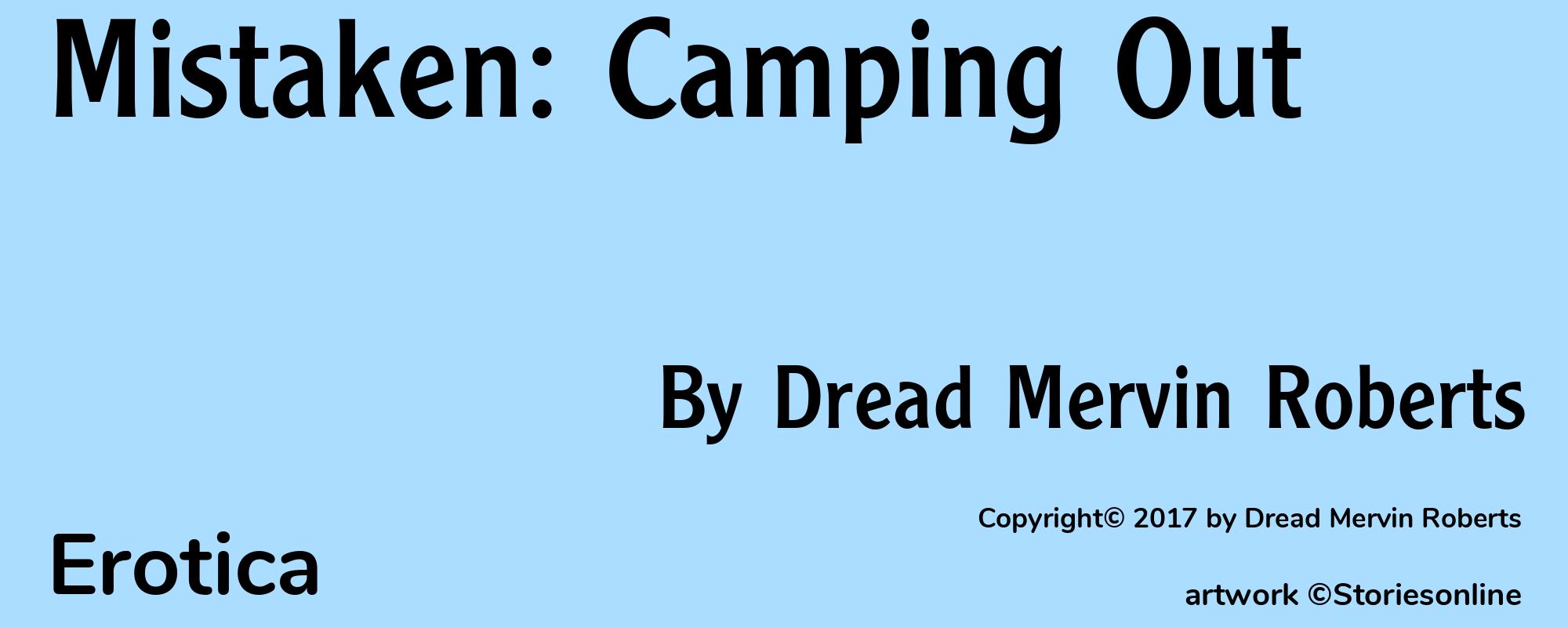 Mistaken: Camping Out - Cover