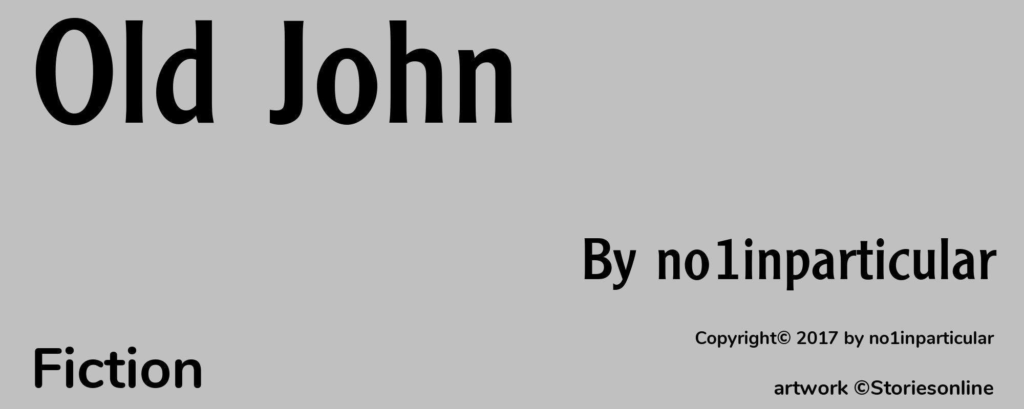 Old John - Cover