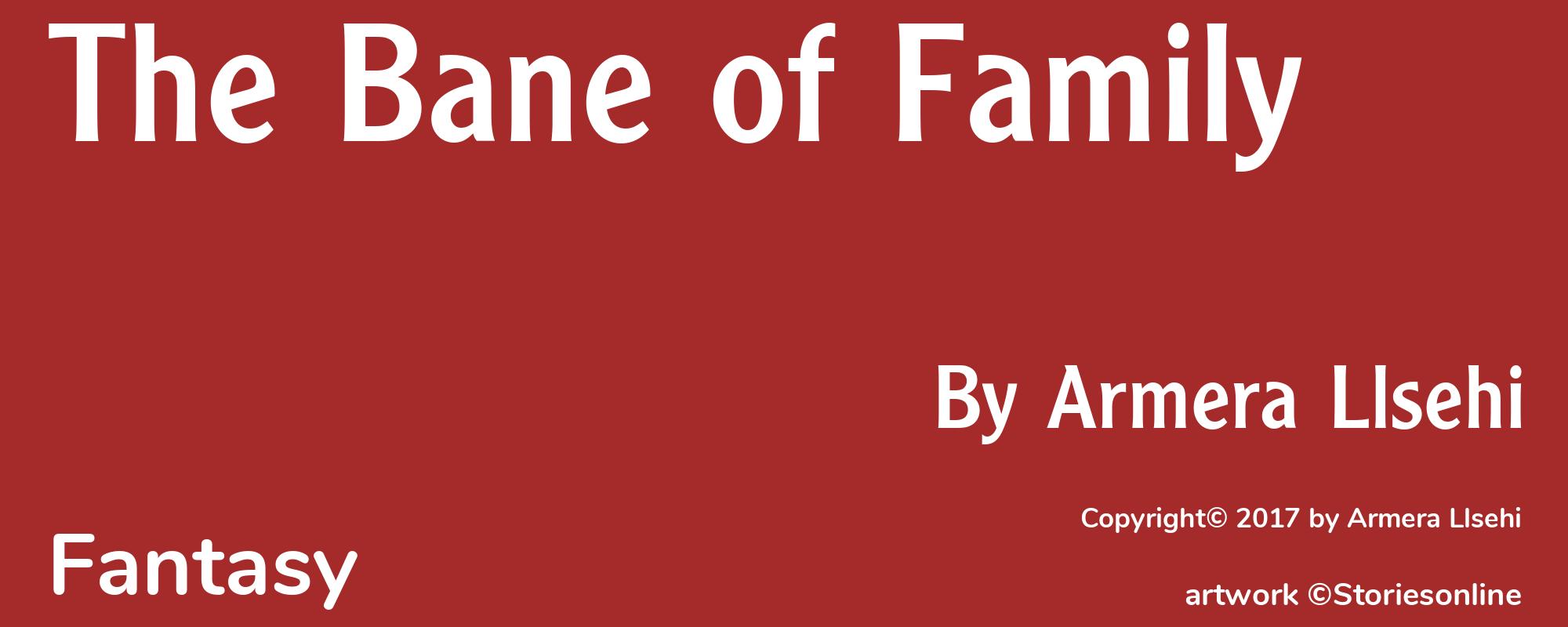 The Bane of Family - Cover