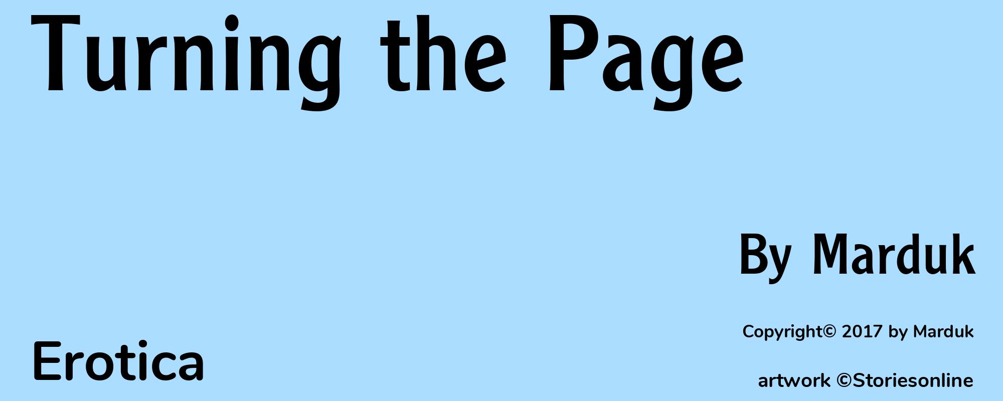 Turning the Page - Cover