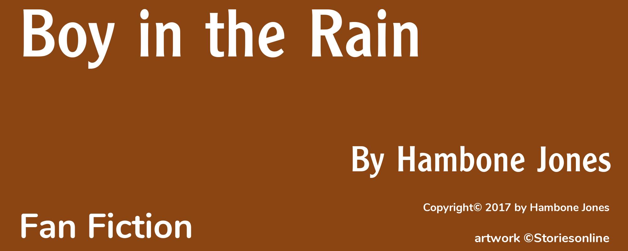 Boy in the Rain - Cover