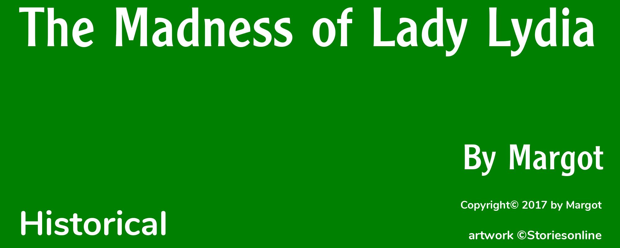 The Madness of Lady Lydia - Cover