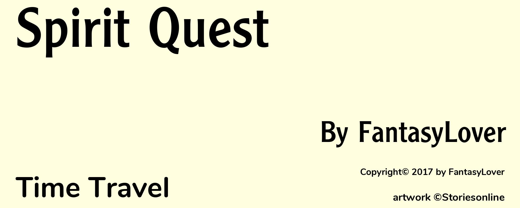 Spirit Quest - Cover