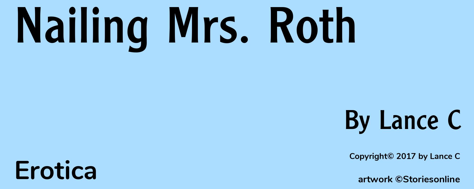 Nailing Mrs. Roth - Cover