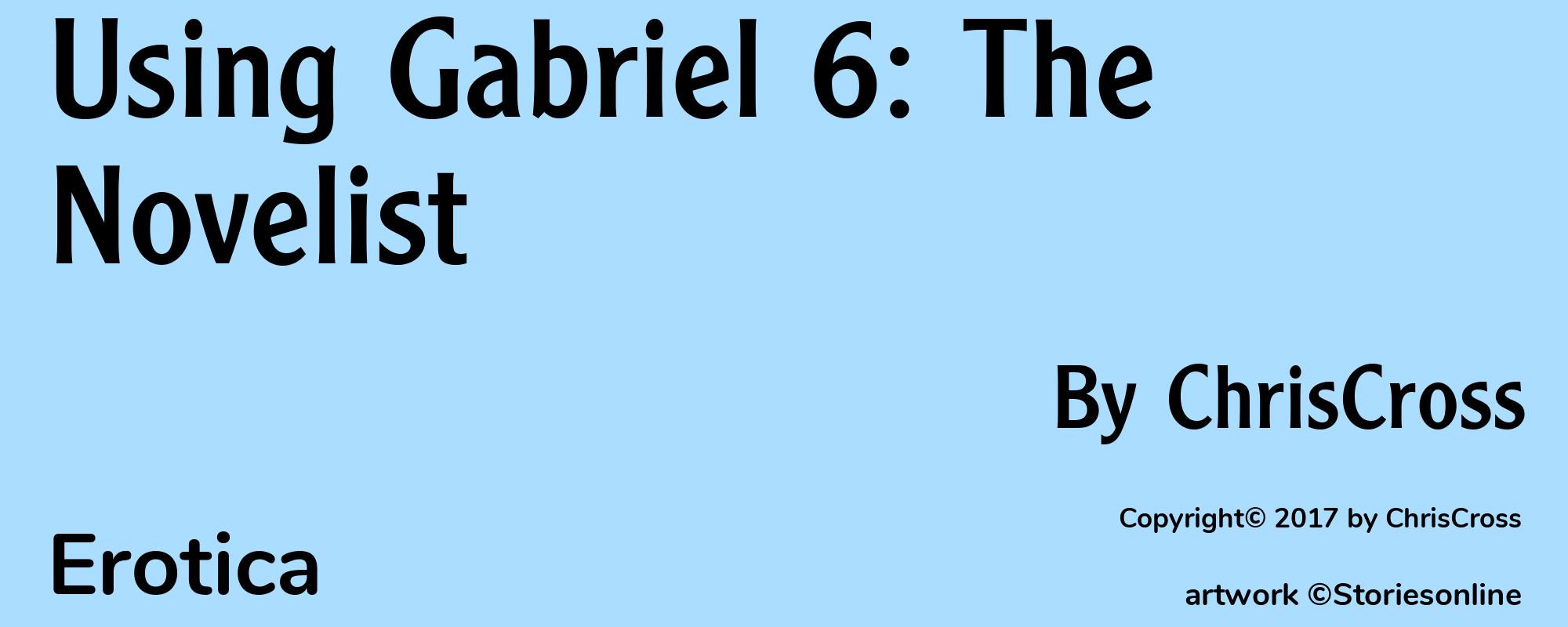 Using Gabriel 6: The Novelist - Cover