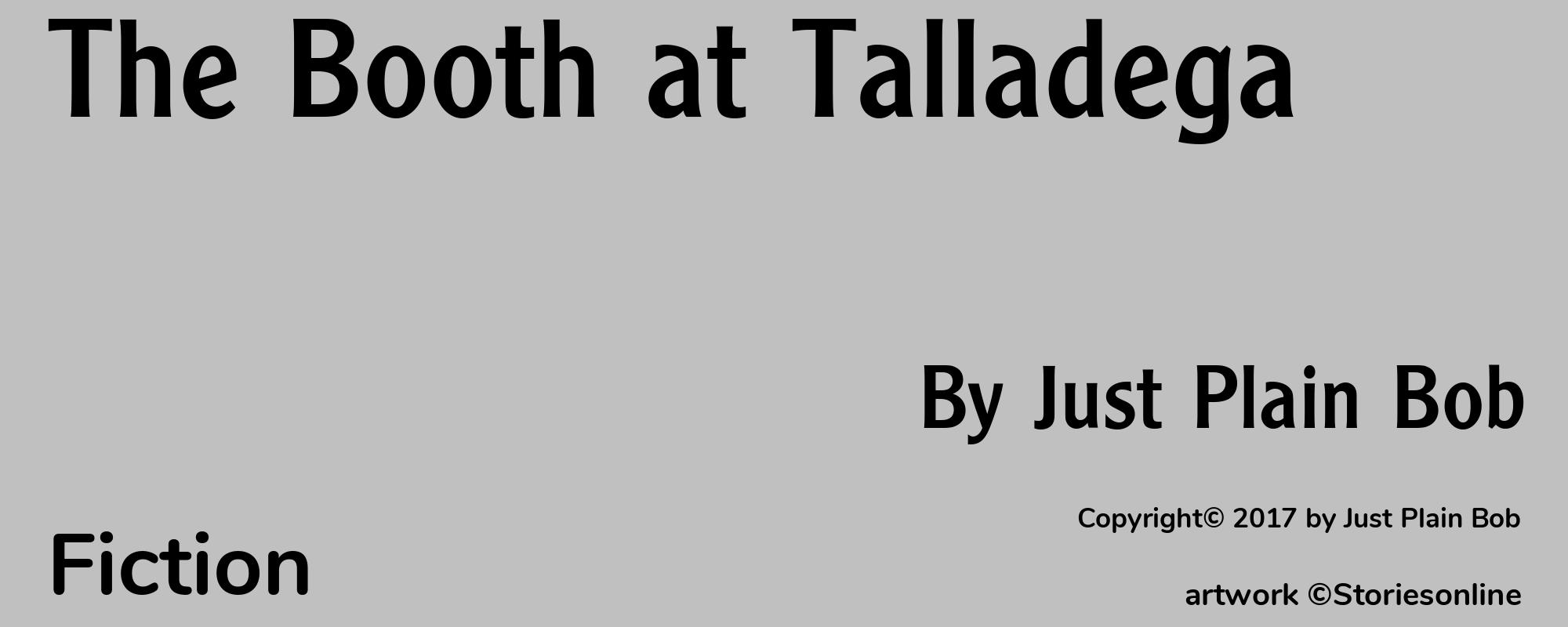 The Booth at Talladega - Cover
