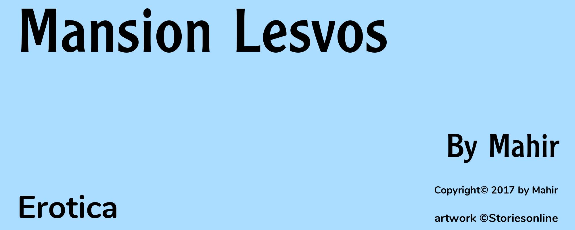 Mansion Lesvos - Cover