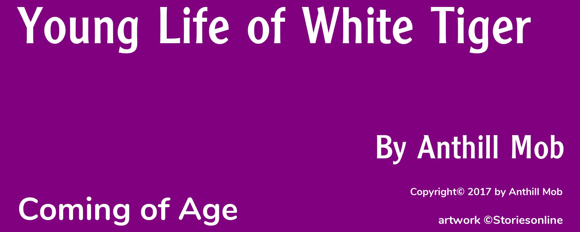 Young Life of White Tiger - Cover