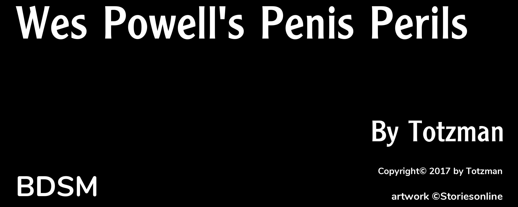 Wes Powell's Penis Perils - Cover